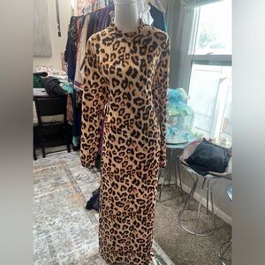 Cute long dress backless